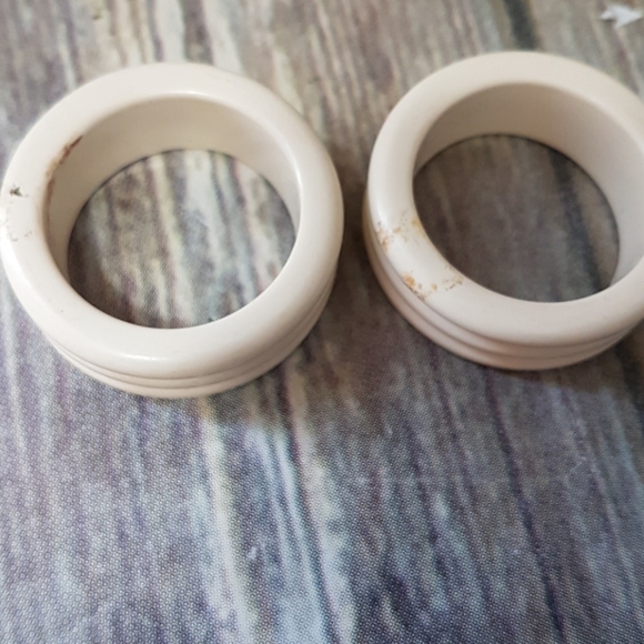 Vintage napkin rings set of 6 - Picture 5 of 5